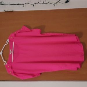 MPH Collection 2X Pink Blouse